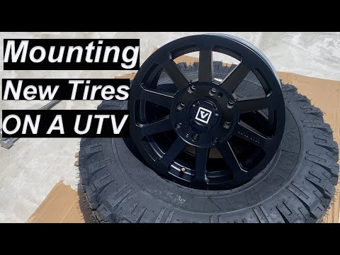 How to: Mount a Side by Side Tire