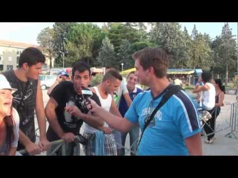 Carinaro (CE) - Il backstage di Nino D'Angelo