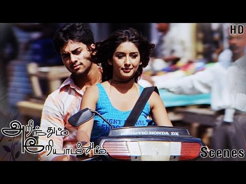 Arinthum Ariyamalum Tamil Movie | Scene | Arya Tease Navadeep At Traffic Signal