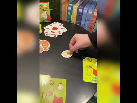 Piou Piou – Tojásgyűjtögető kártyajáték gyerekeknek | Djeco