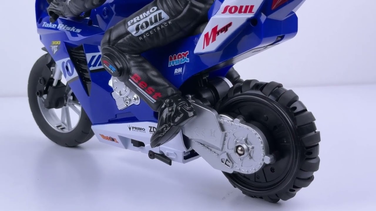 Мотоцикл на радиоуправлении Motorcycle Stunt Drift six-axis Gyroscope, Красный