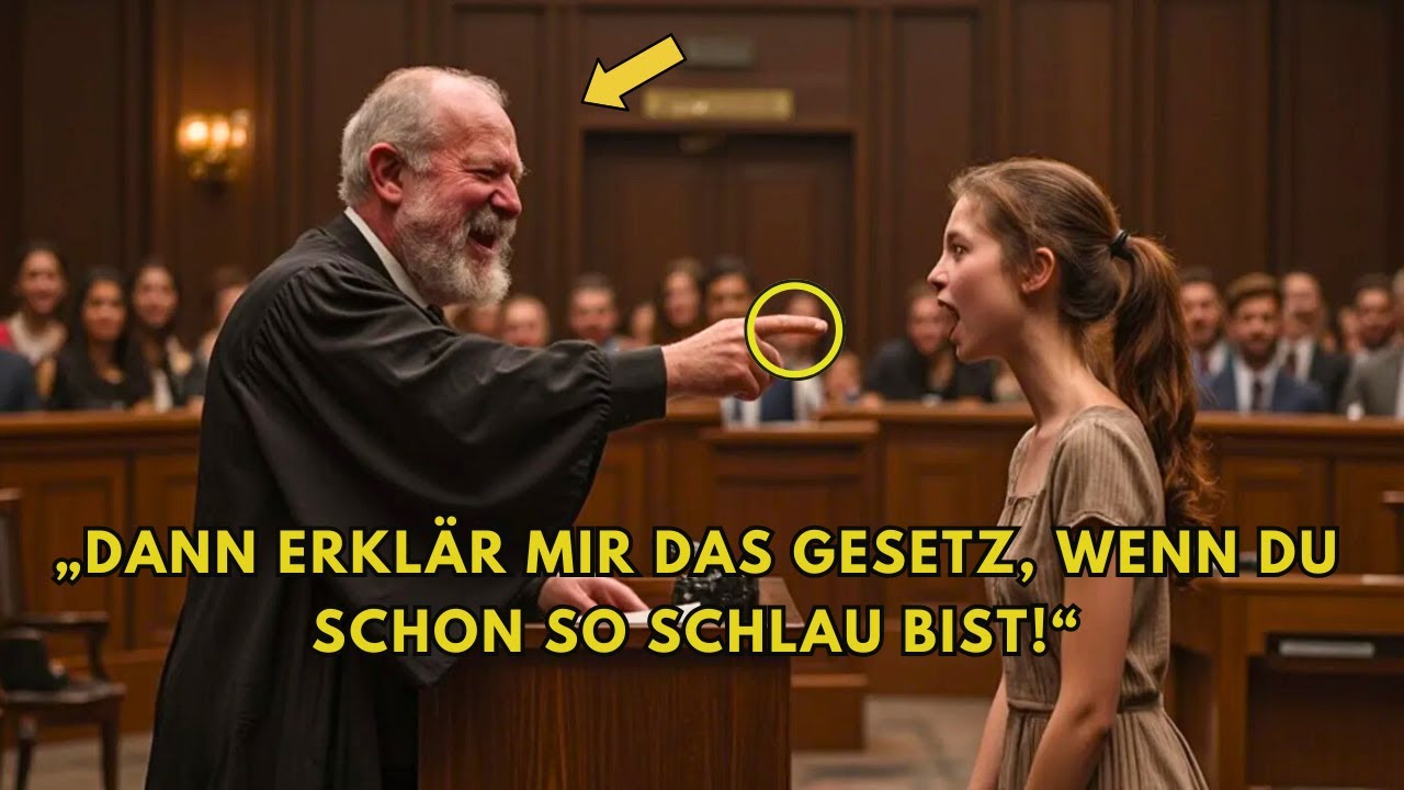 Richter verspottet Teenagerin im Gericht – bis er merkt, dass sie eine geniale Anwältin ist!
