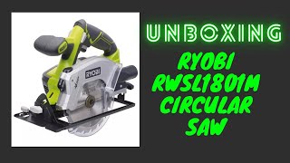 AUSPACKEN der Ryobi RWSL1801M Kreissäge (Anleitung zur Einrichtung)