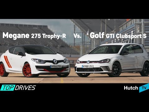 Top Drives Track Battle - Hot Hatch Hooning - Megane 275 Trophy-R v Golf GTI Clubsport S