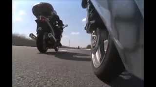preview picture of video 'On board speed cam  with bike friends .CBR 1100XX GREECE!'