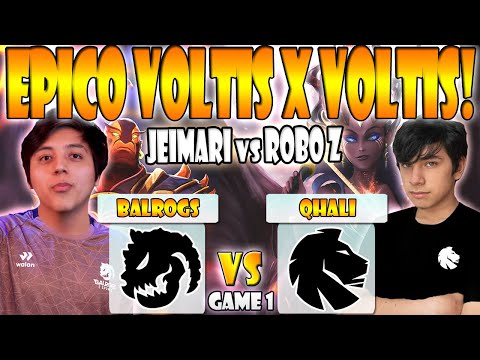 BALROGS VS QHALI BO3[GAME 1]ELIMINACIÓN-JEIMARI VS ROBO Z- LATAM ROOKIE CHALLENGE- DOTA 2 PRO