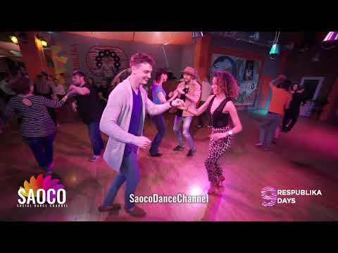 Valentin Bobkov and Sophia Adalis Salsa Dancing at Respublika Days 9, Saturday 04.05.2019 (SC)