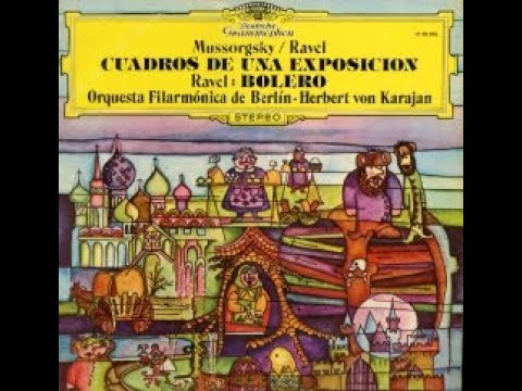 MUSSORGSKY - Cuadros de una exposición - RAVEL - Bolero - LP 1977