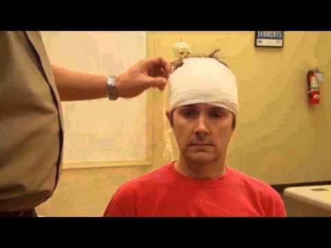 Bandaging   Head Bandage