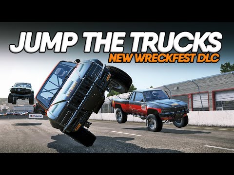 Trophy Truck Racing with the New Off-Road Wreckfest DLC (Failrace Wreckfest Racing)