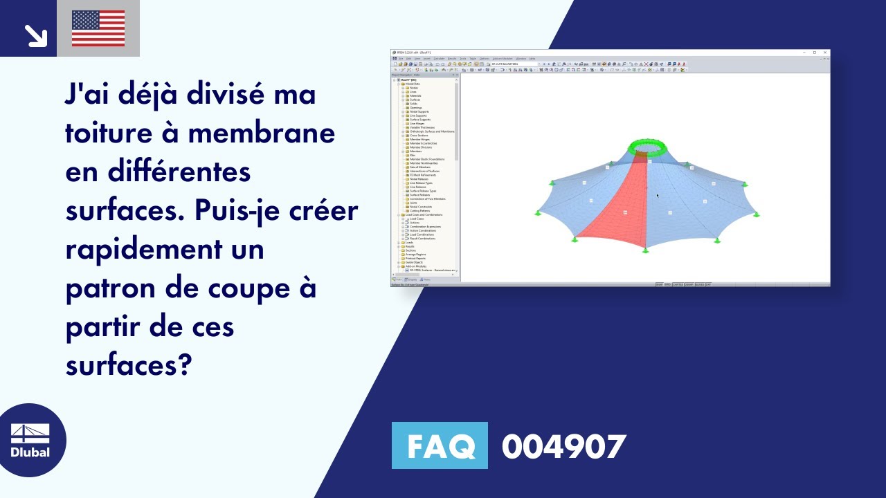 FAQ 004907 | J&#39;ai déjà divisé ma toiture à membrane en différentes surfaces. Puis-je rapidement ...