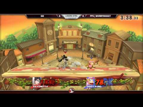 VS Weekly 3/30/17 - Losers Qtrs - Kai (Bayonetta) vs. WormyNugget (Diddy) - Smash 4