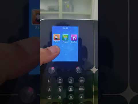 How to register face and fingerprint on machine NIGEN model NF-28S