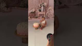 Cake Smash 1st Birthday Behind the Scenes Photoshoot #floridaphotographer #cakesmashphotographer