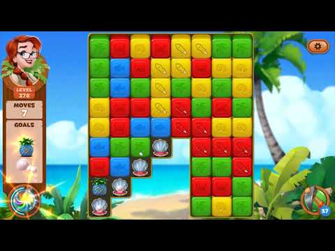 Lost Island: Blast Adventure - Level 378 (No Boosters) HD