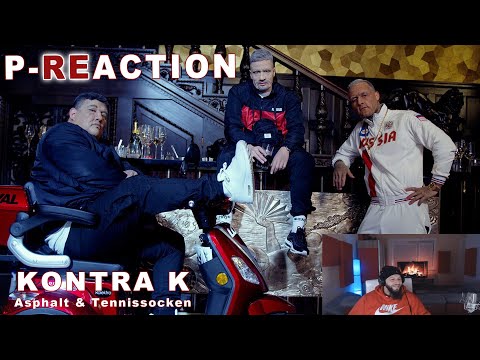 Kontra K - Asphalt & Tennissocken  ►P-REACTION◄  😅Die hatten Spass beim Videodreh💯 ❙ P REAGIERT ❙