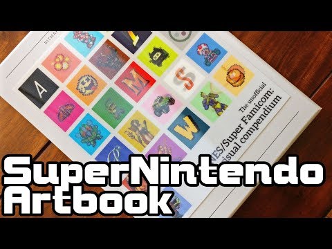 Super Nintendo Artbook (Retro Pixelart Unboxing included)