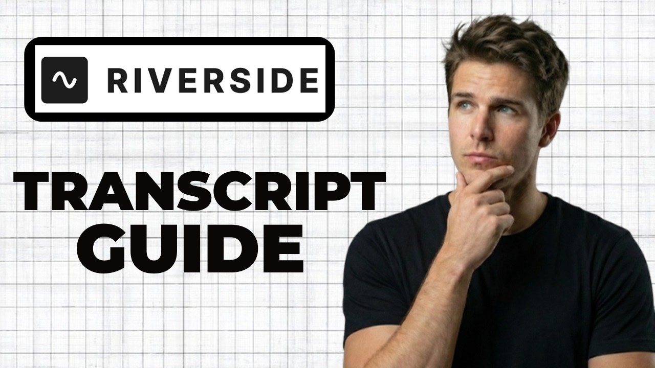 AI Transcription by Riverside tutorial