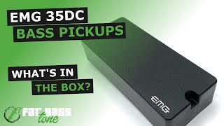 Video thumbnail for EMG 35DC Bass Pickup: What’s In The Box? (A Close-Up Look) by Fat Bass Tone