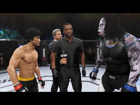 Bruce Lee vs. Dracula Wolf - EA Sports UFC 2 - Dragon Fights 🔥🐲