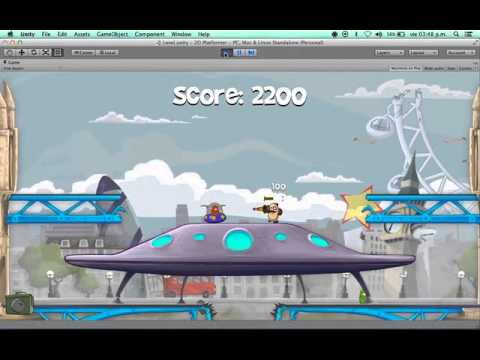 Music For Unity 2D Game Example