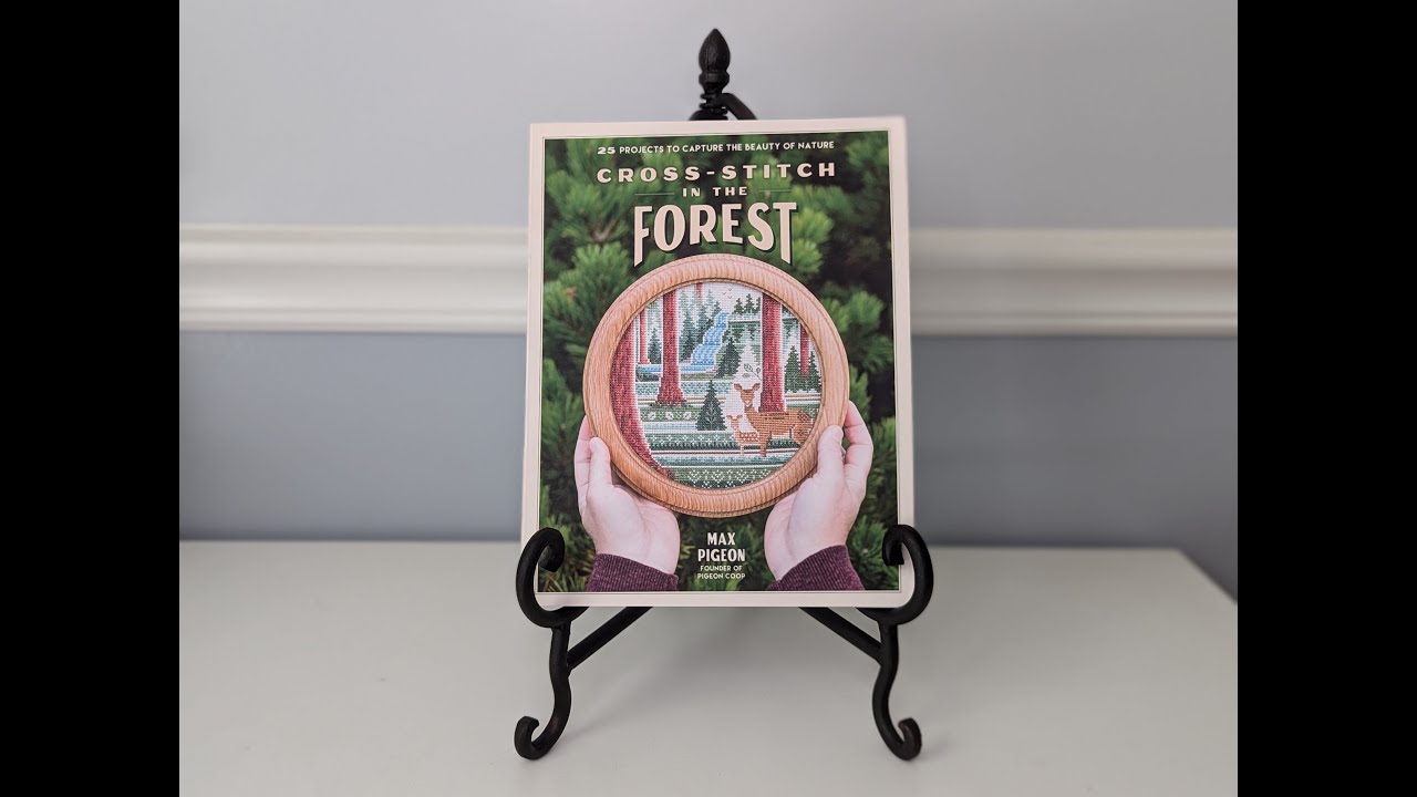 Flosstube Extra: Cross Stitch in the Forest Flip Through