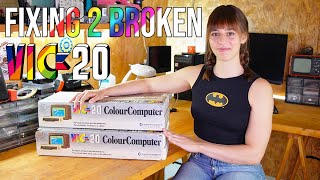 Fixing two broken VIC-20s!