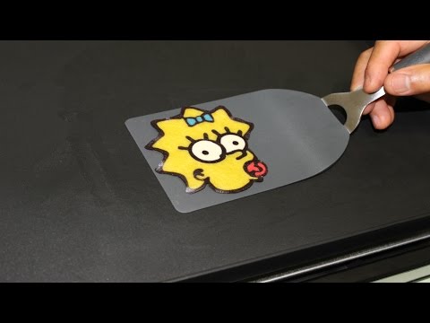 Pancake Art - Maggie Simpson (The Simpsons) by Tiger Tomato Video