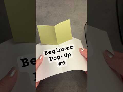 Make a V-Fold Pop-Up Card