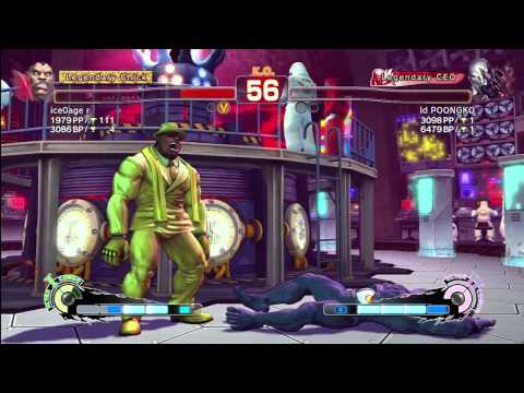 SSFIV AE: Poongko (Seth) vs ice0age r (Balrog) TRUE-HD QUALITY