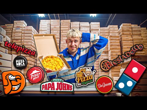 KUPILIŚMY WSZYSTKIE PIZZY Z SIECIÓWEK, ABY WYBRAĆ NAJLEPSZĄ