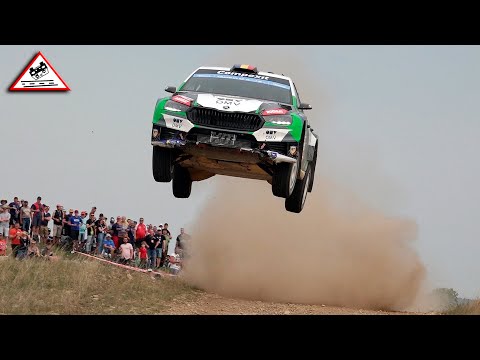 Crazy Rally Hungary 2024 | Big Jumps & Action & Mistakes [Passats de canto]