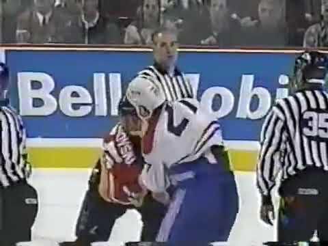 Shayne Corson vs Ed Jovanovski Round 1