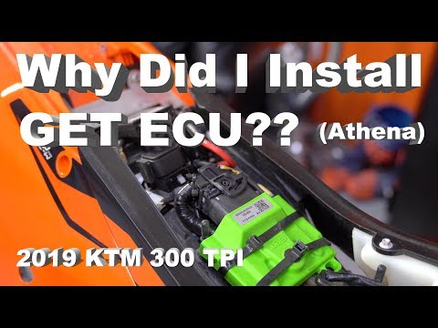 Athena GET ECU Introduction | Why Did I Install This? | 2019 KTM 300 TPI