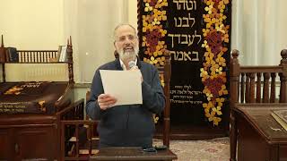 תרשיש - יצחק זאגא - פרשת פקודי תשפ"ו (הרב יצחק חי זאגא) - התמונה מוצגת ישירות מתוך אתר האינטרנט יוטיוב. זכויות היוצרים בתמונה שייכות ליוצרה. קישור קרדיט למקור התוכן נמצא בתוך דף הסרטון