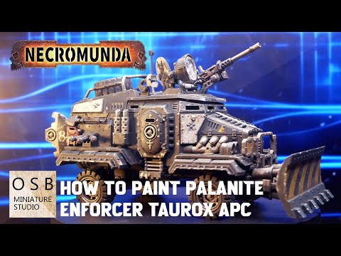 NECROMUNDA Palanite Enforcer Taurox APC