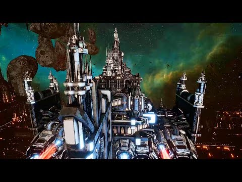 Space Marines vs TAU Protector Fleet! - 1v1 Multiplayer Gameplay, Battlefleet Gothic Armada 2