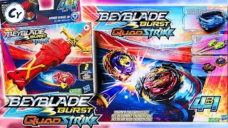 THUNDER EDGE BATTLE SET &amp; XIPHOID POWER SPEED LAUNCHER! Beyblade Burst Quad Strike News