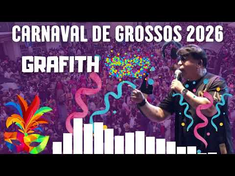 🔴 Banda Grafith arrasta   no Carnaval de Grossos 2026 | AO VIVO