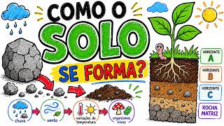 Como o Solo se Forma 🌱 Formação do Solo e Intemperismo  Ciências