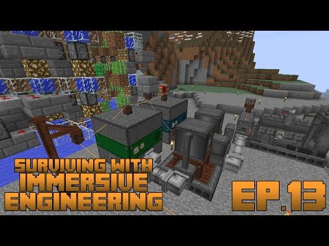 Surviving With Immersive Engineering :: Ep.13 - Optimized Diesel Generator Setup