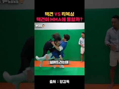 택견 VS 킥복싱 스파링 택견이 MMA에 통할까?? #양감독 #택견 #mma #종합격투기