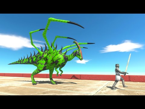 Deadly Alien Parasaurolophus - Animal Revolt Battle Simulator