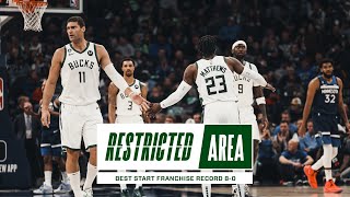 All-Access: Bucks Break Franchise Record with 8-0 Start! | Giannis vs. Towns