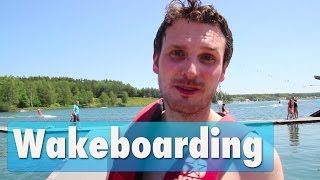 preview picture of video 'WAKEBOARDING LERNEN @ WILD WAKE & SKI'