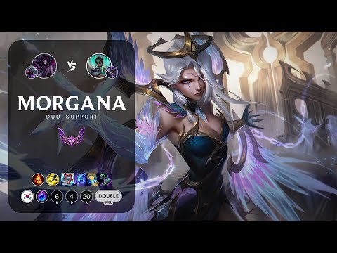 Morgana Support vs Karma - KR Master Patch 12.21