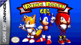 Sonic Ring Dash GBA [Game Boy Advance] Homebrew