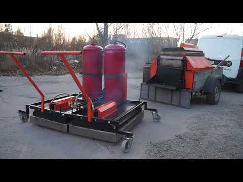 Рециклер \ Мини асфальтный завод 1,5 т/ч от Производителя TICAB \ RА-800, гарантия 12 мес. - фото 1 - id-p1474691312