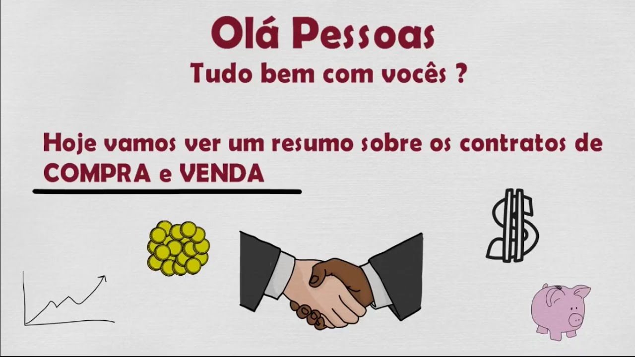 Resumo sobre Contratos de Compra e Venda - Direito em Desenho