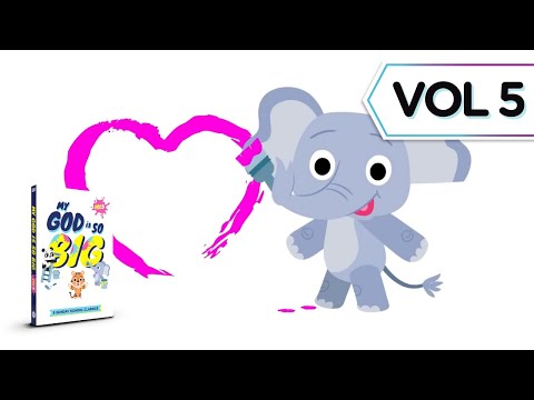 Vol. 5 "My God Is So Big" by Listener Kids (8 bible songs for toddlers) - Kingdom Kids Zone, Sing With Me - Listener Kids
